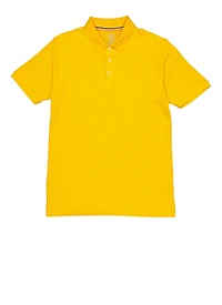French Toast Boys 18-20 Husky Short Sleeve Polo Shirt