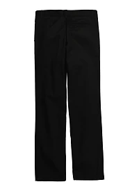 French Toast Boys 16-20 Chinos, Black, Size 16