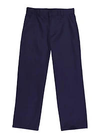 French Toast Boys 10-20 Husky Relaxed Fit Navy Chinos, Blue,