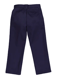 French Toast Boys 10-20 Husky Relaxed Fit Navy Chinos
