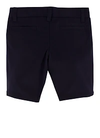 French Toast Girls 4-6x Solid Bermuda Shorts