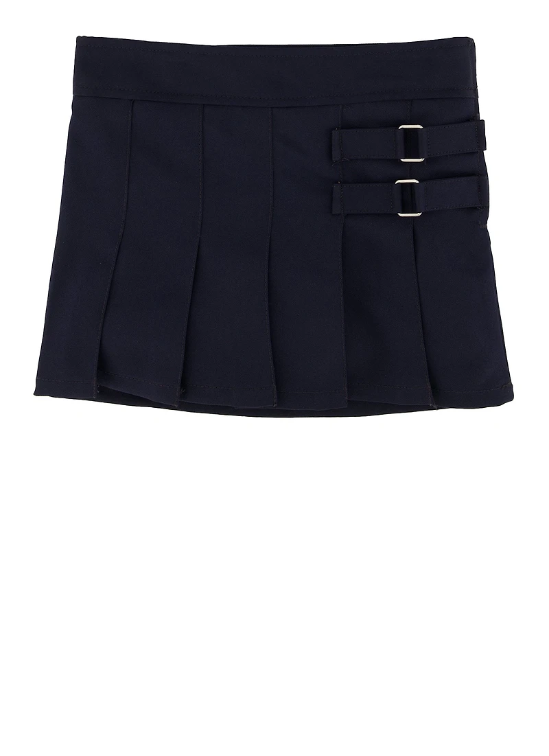 French Toast Girls 2T-4T Pleated Skort, Blue, Size 3T