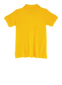 French Toast Boys 2T-4T Solid Pique Polo, Yellow, Size 2T