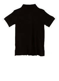 French Toast Boys 2T-4T Solid Short Sleeve Polo Shirt