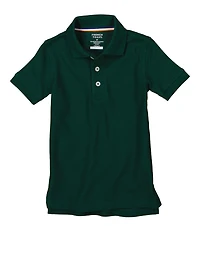 French Toast Boys 2T-4T Pique Short Sleeve Polo Shirt, Green, Size 4T