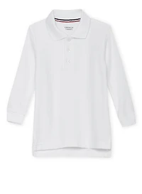 French Toast Boys 2T-4T Long Sleeve Pique Polo