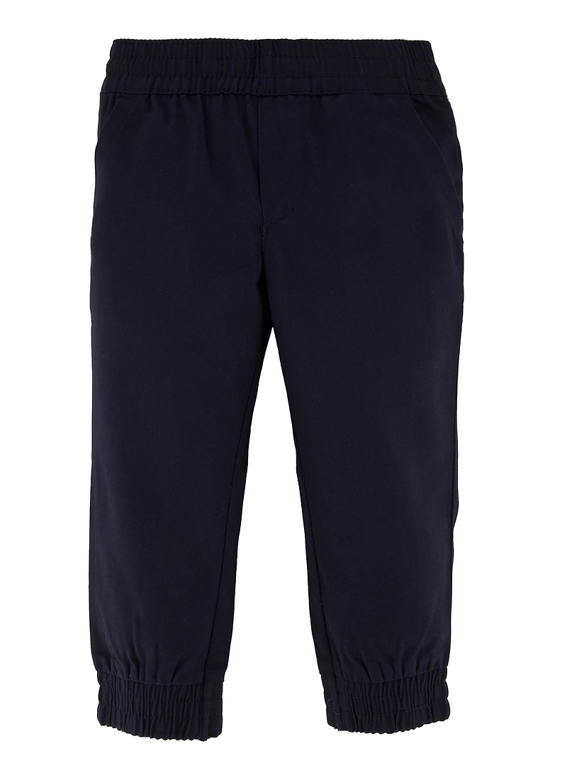 French Toast Boys 2T-4T Solid Joggers, Blue, Size 4T