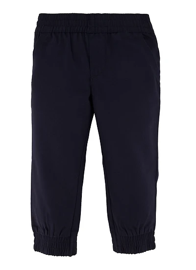 French Toast Boys 2T-4T Solid Joggers, Blue, Size 4T