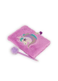 Unicorn Plush Secret Diary Set, Purple