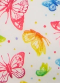 Girls Set of 2 Butterfly Print Cami Bras