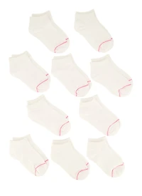 Toddler Girls Assorted Ankle Socks 10 Pack