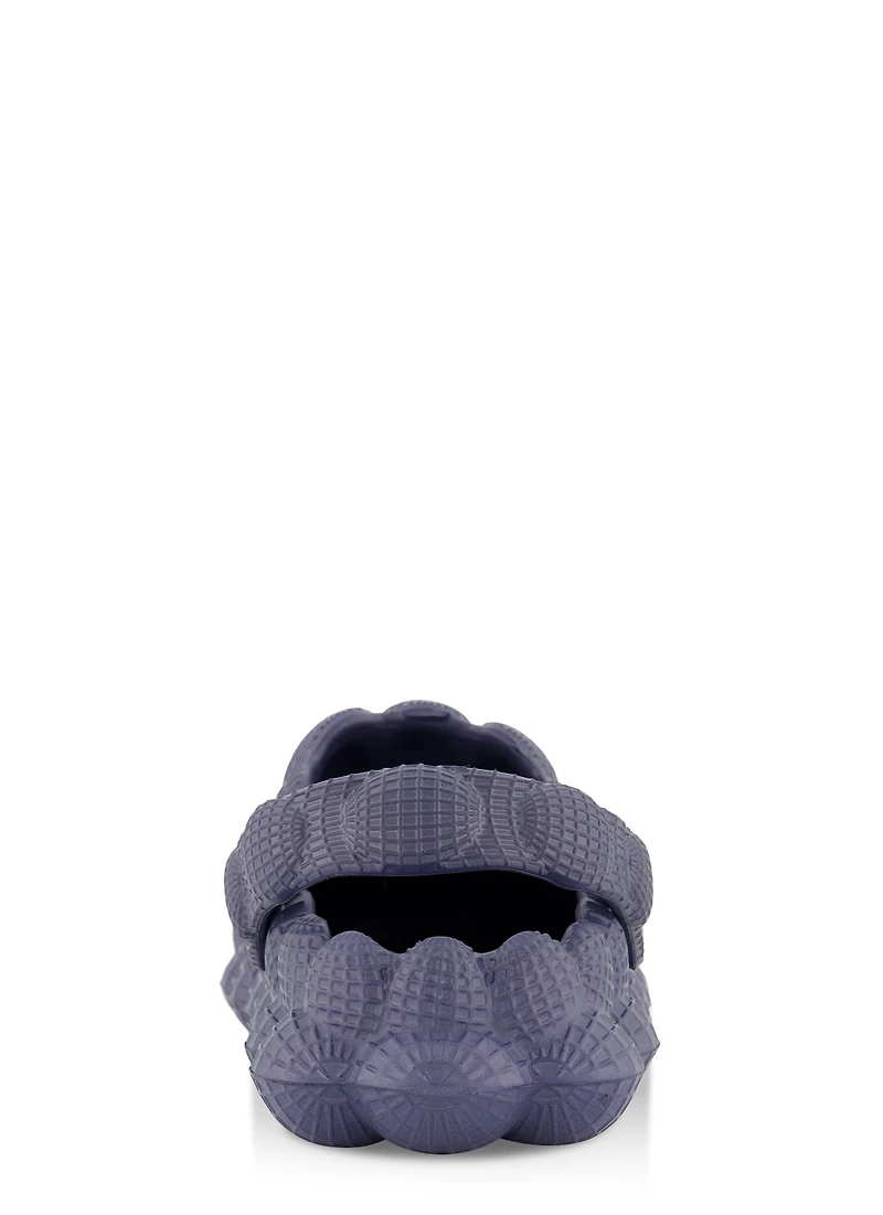 Boys Bubble Slingback Clogs