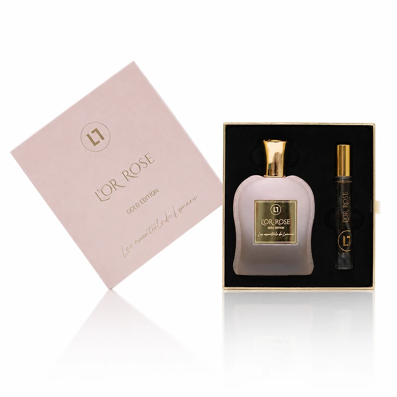 Les Essentiels de Lomani L'or Rose Gold Edition Gift Set