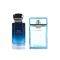 Absolu Pour Homme by Bon Vivant and Man Eau Fraiche by Versace