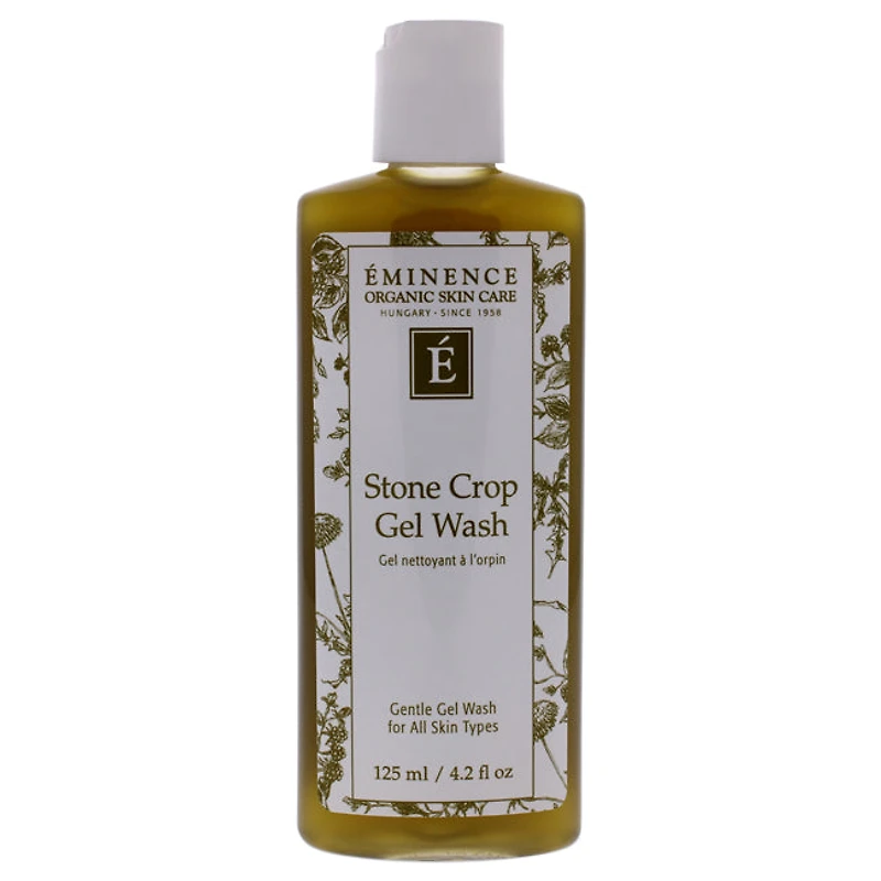 Stone Crop Gel Wash by Eminence for Unisex - 4.2 oz Face Wash