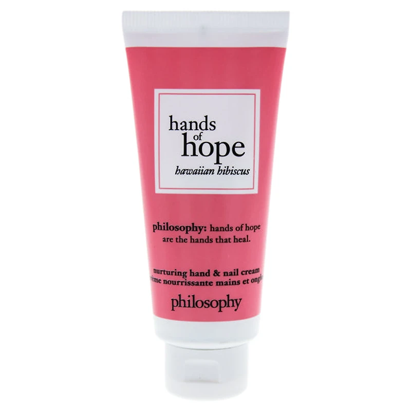 Hands of Hope - Hawaiian Hibiscus Cream by Philosophy for Unisex - 1 oz Hand Cream