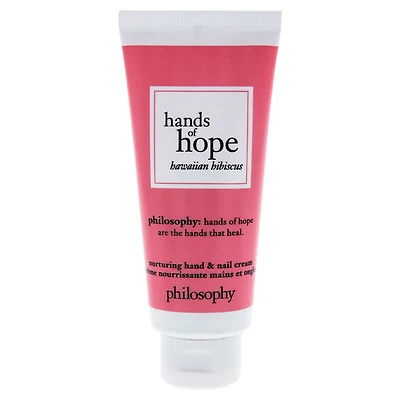 Hands of Hope - Hawaiian Hibiscus Cream by Philosophy for Unisex - 1 oz Hand Cream
