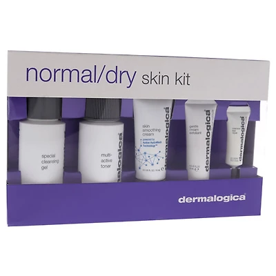 Normal Dry Skin Kit by Dermalogica for Unisex - 5 Pc