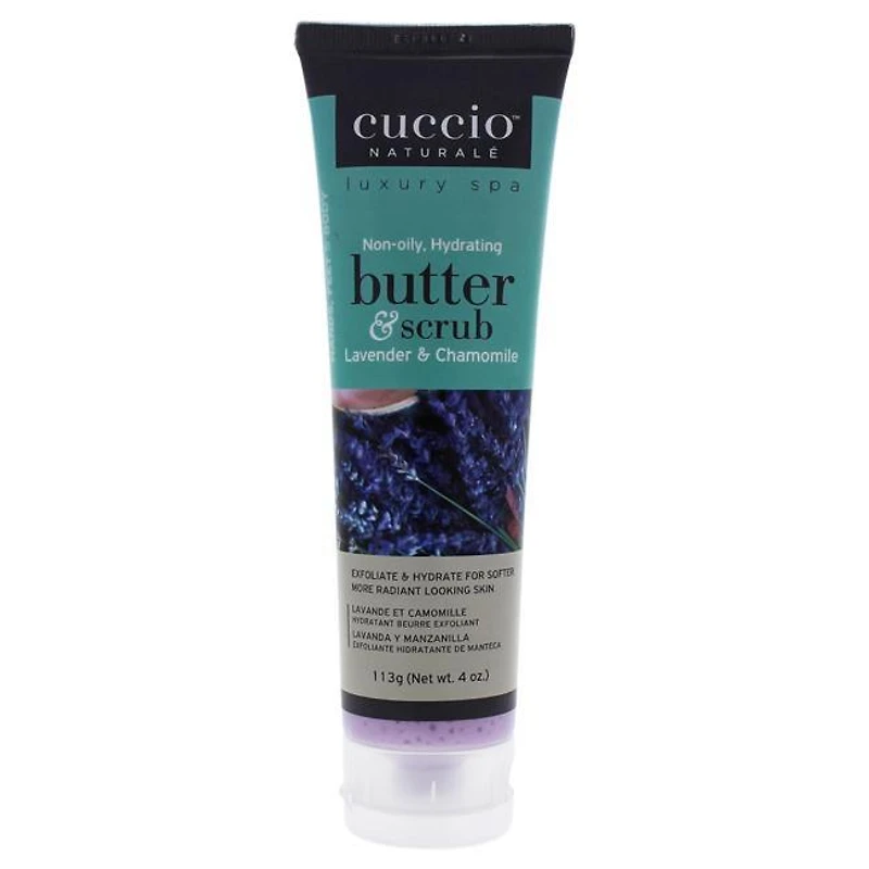 Butter and Scrub - Lavender and Chamomile by Cuccio for Unisex - 4 oz Scrub