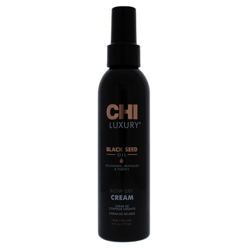Luxury Black Seed Blow Dry Cream by CHI for Unisex - 6 oz Cream