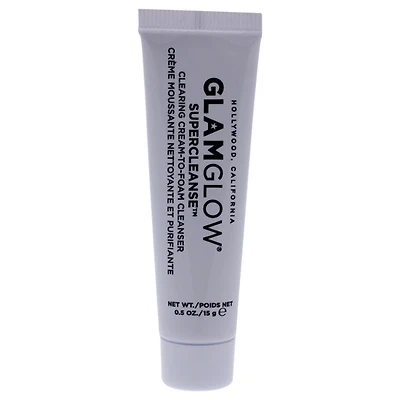 Supercleanse Clearing Cream-to-Foam Cleanser by Glamglow for Unisex - 0.5 oz Cleanser