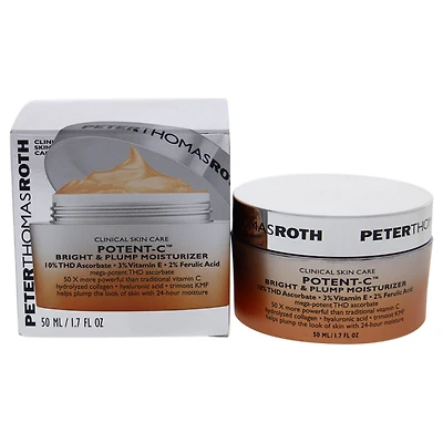 Potent-C Bright and Plump Moisturizer by Peter Thomas Roth for Unisex - 1.7 oz Moisturizer