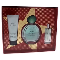 Acqua Di Gioia by Giorgio Armani for Women - 3 Pc Gift Set