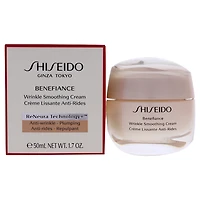 Benefiance Wrinkle Smoothing Cream by Shiseido for Unisex - 1.7 oz Cream