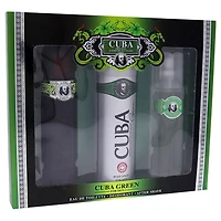 Cuba Green by Cuba for Men - 3 Pc Gift Set