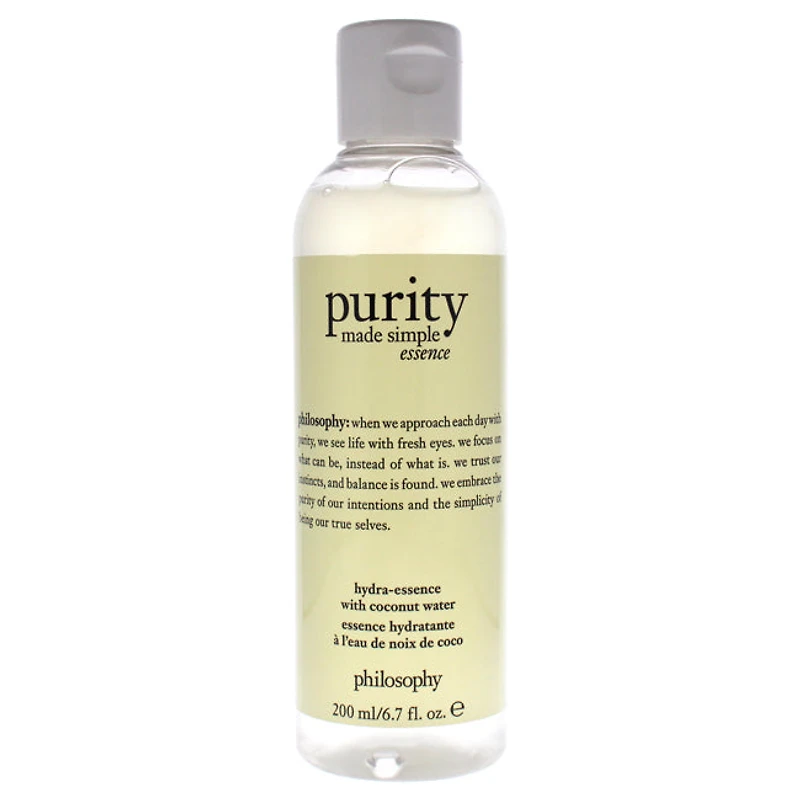 Purity Made Simple Hydra-Essence by Philosophy for Women - 6.7 oz Moisturizer