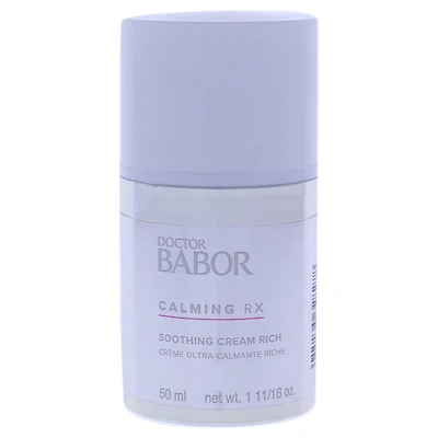 Calming Rx Soothing Cream Rich by Babor for Women - 1.7 oz Cream