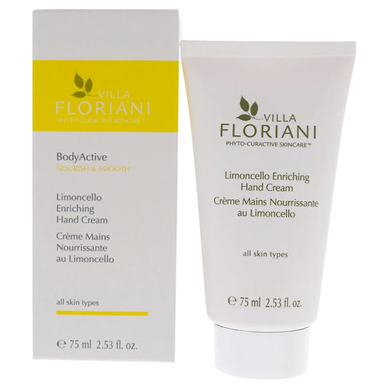 Enriching Hand Cream - Limoncello by Villa Floriani for Women - 2.53 oz Cream