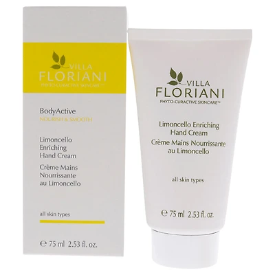 Enriching Hand Cream - Limoncello by Villa Floriani for Women - 2.53 oz Cream