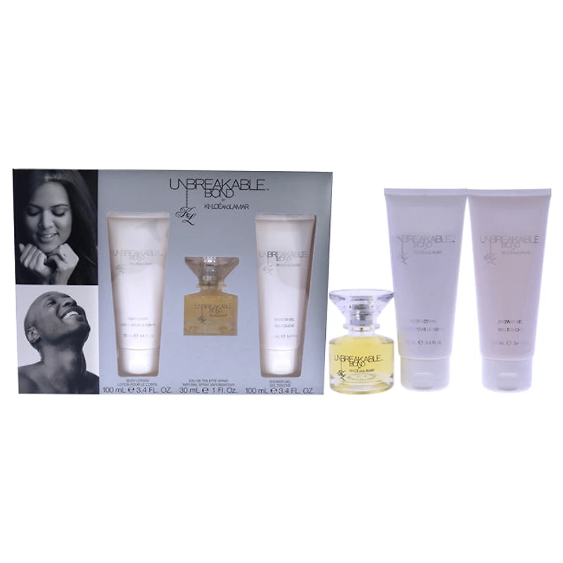 Unbreakable Bond by Khloe And Lamar for Women - 3 Pc Gift Set