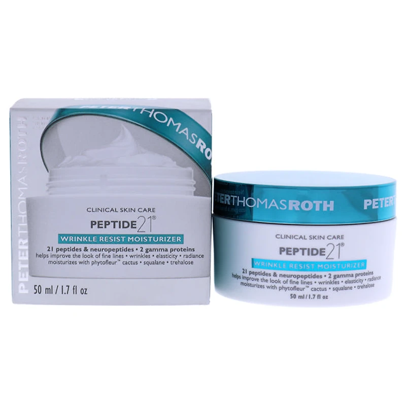 Peptide 21 Wrinkle Resist Moisturizer by Peter Thomas Roth for Unisex - 1.7 oz Moisturizer