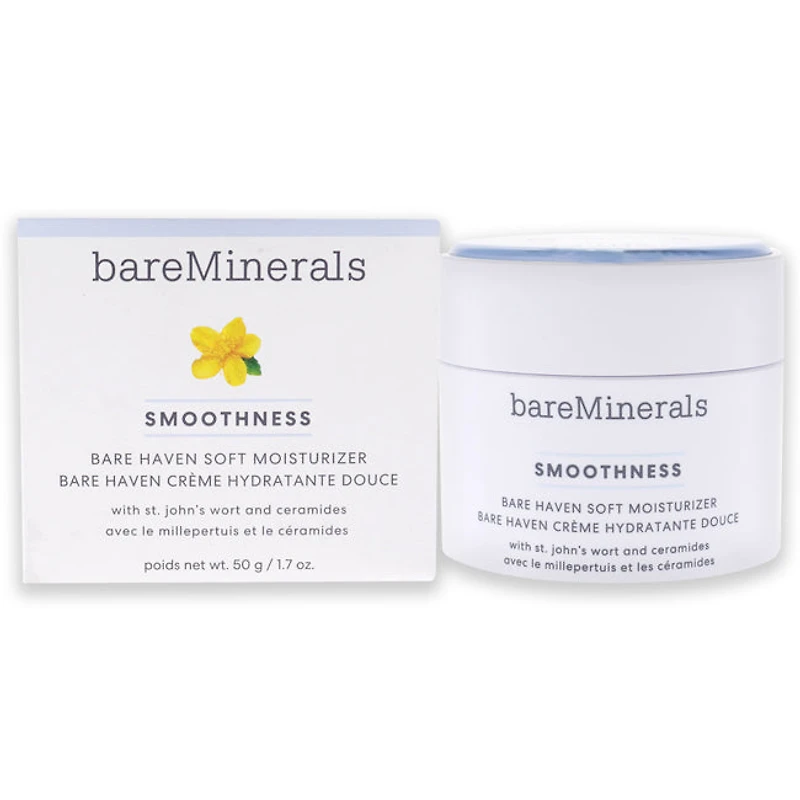 Smoothness Bare Haven Soft Moisturizer by bareMinerals for Unisex - 1.7 oz Moisturizer
