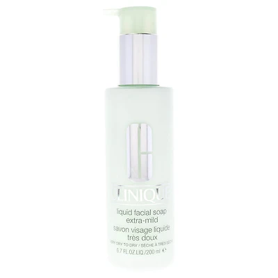 Liquid Facial Soap Extra Mild - Very Dry to Dry by Clinique for Unisex - 6.7 oz Soap