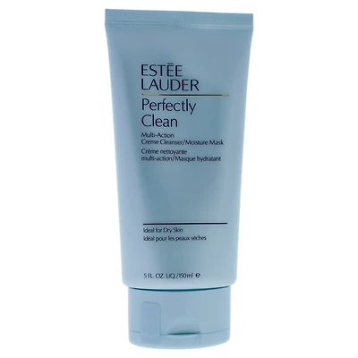 Perfectly Clean Multi-Action Creme Cleanser,Moisture Mask - All Skin Types by Estee Lauder for Unisex - 5 oz Cleanser