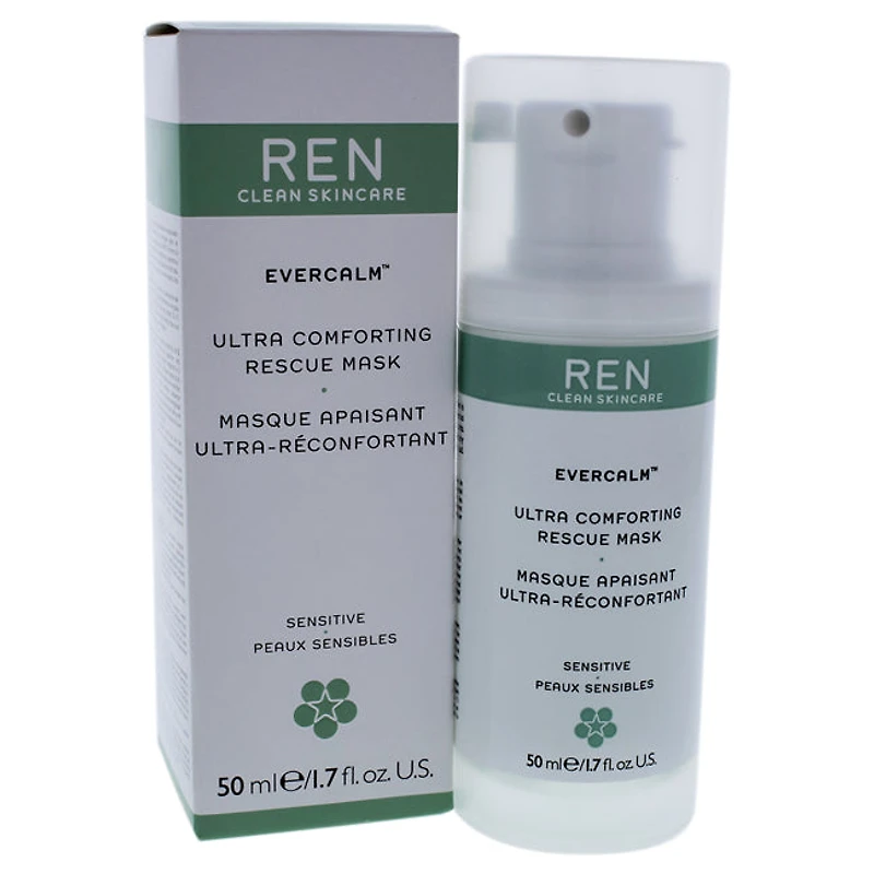 Evercalm Ultra Comforting Rescue Mask by REN for Unisex - 1.7 oz Mask