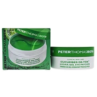 Cucumber De-Tox Hydra-Gel Eye Patches by Peter Thomas Roth for Unisex - 60 Pc Patches