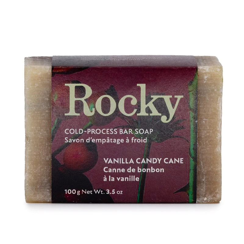 Vanilla Candy Cane Soap