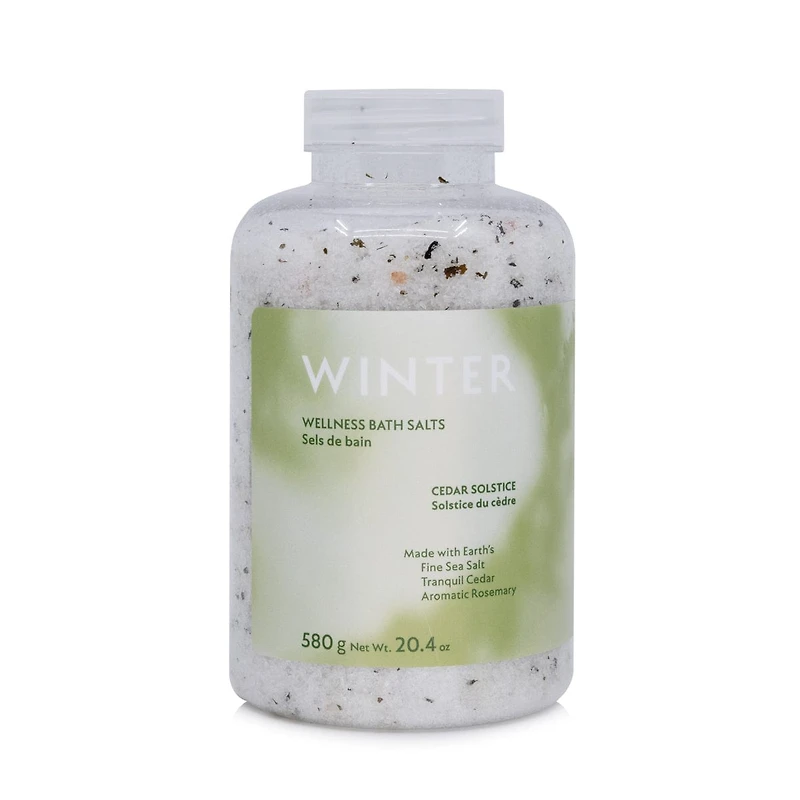 Cedar Solstice Wellness Bath Salts