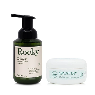 Baby Foaming Wash + Baby Bum Balm Duo
