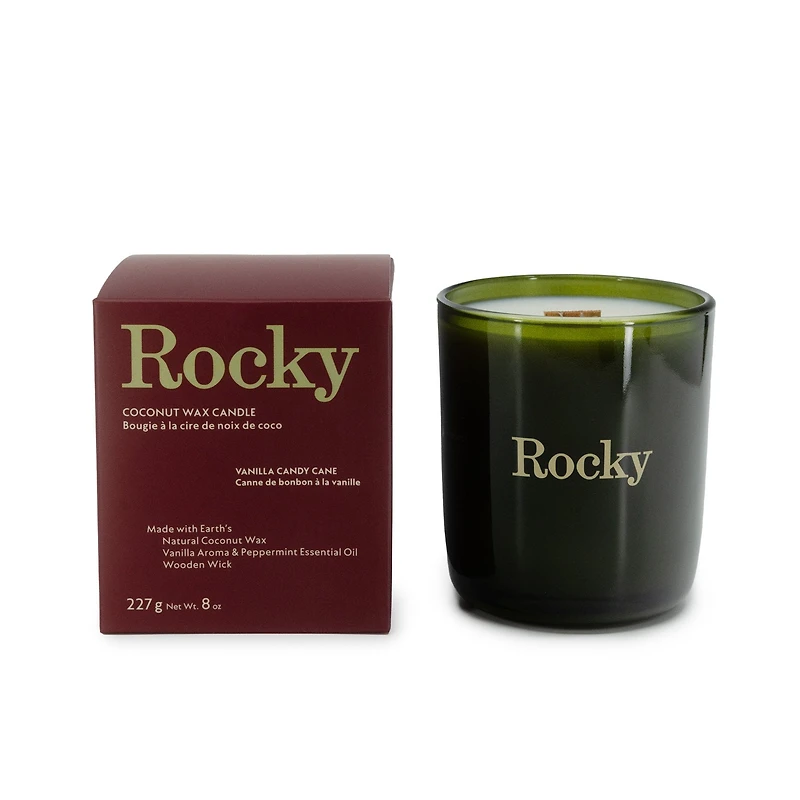 Vanilla Candy Cane Candle