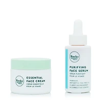Essential Face Cream & Purifying Natural Face Serum