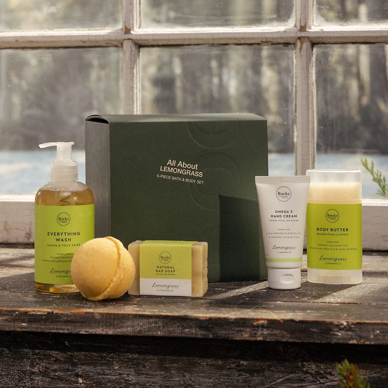 All About Lemongrass | Bath & Body Set