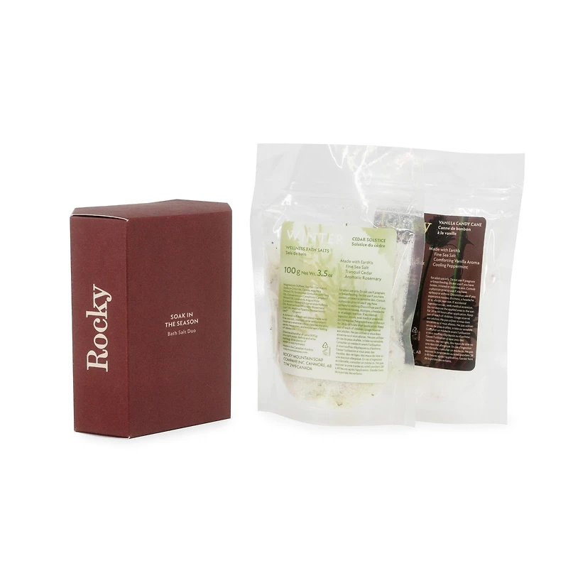 Soak In The Season | Bath Salt Duo