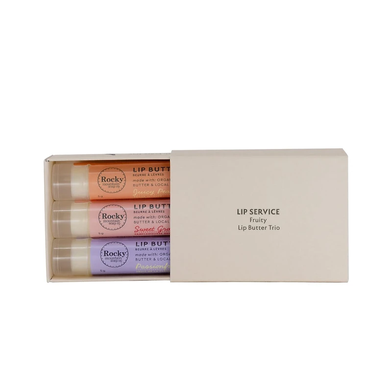 Lip Service | Fruity Lip Butter Trio