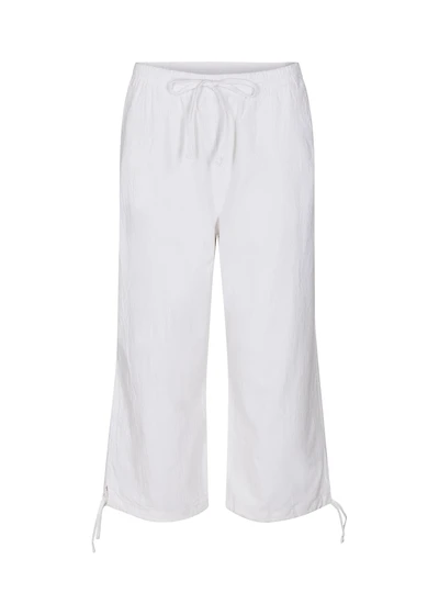 Pantalon capri en coton avec boucle latérale - Soya Concept