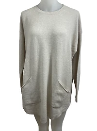 Set. Oversized Top and polka-dot woven scarf super-soft knit